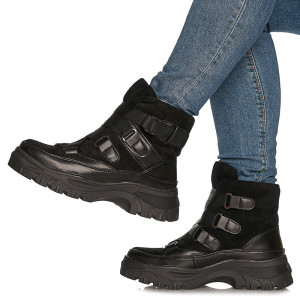 Ghete casual Sophia negru