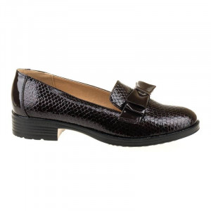 Mocasini chic Maria maro