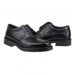 Pantofi barbati din piele naturala office Horacio negru