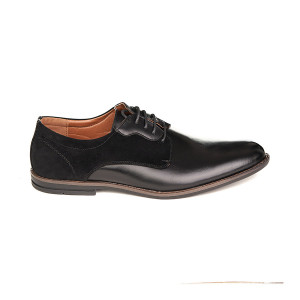 Pantofi barbati sport chic cu insertie de velur Doru