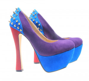 Pantofi dama mov Spider