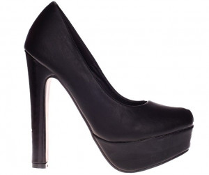 Pantofi negrii cu platforma Dione