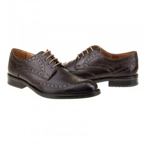 Pantofi office din piele naturala italiana Erminio