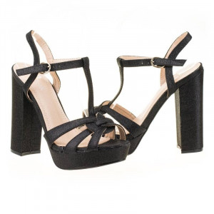 Sandale cu toc chic Eva