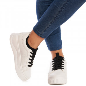 Sneakers dama Martina alb