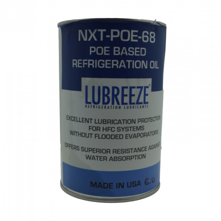 Ulei frigorific complet sintetic, NXT-POE-68, Lubreeze, 1L