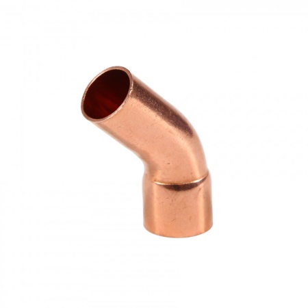 Curba cupru, 45 grade, interior-exterior, D15 mm, 5040
