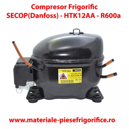 Compresor frigorific SECOP(Danfoss) HTK12AA , HTK 12 AA , R600 , 220-240V/50Hz