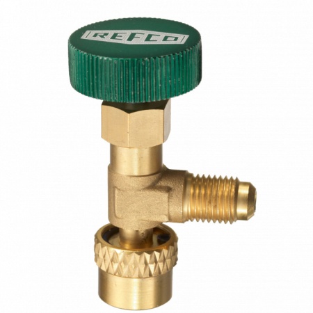 Valva de Control Acces cu robinet, 1/4" SAE x 1/4" SAE, Refco A-33010