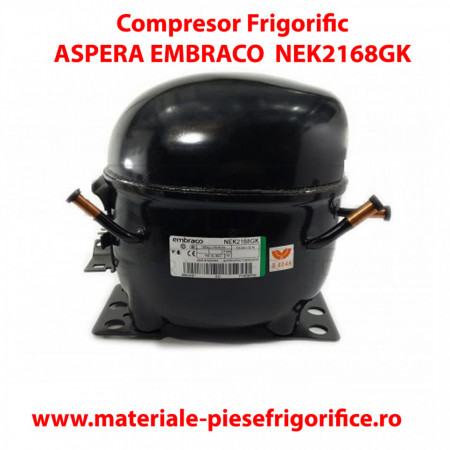 Compresor frigorific ASPERA EMBRACO NEK2168GK | NEK 2168 GK | R404A/R507A