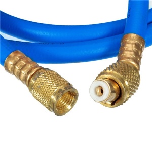 Furtun pentru incarcari - descarcari agenti frigorifici 1/4" SAE, 90 cm Albastru(Blue) - 1 Buc