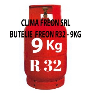 Butelie Freon R32 - 9 kg - Butelie Reincarcabila inclusa