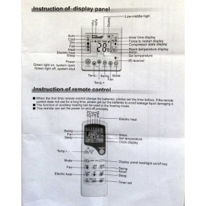 Placa electronica universala pentru aer conditionat cu telecomanda, QD-U12A