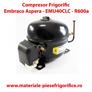 Compresor frigorific Embraco Aspera EMU40CLC, LBP - R600,220-240V/1F/50Hz