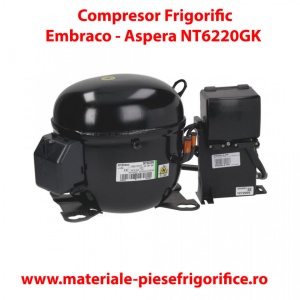 Compresor frigorific Embraco Aspera NT6220GK | NT 6220 GK | R404A | 220-240V-1-50Hz/230V-1-60Hz