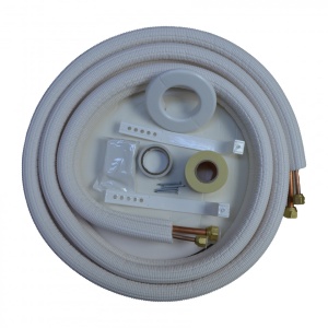Kit Instalare aparat Aer Conditionat cu 3 m teava de cupru/aluminiu (1/4' - 1/2'), bercuita cu holender si Kit de reparatie