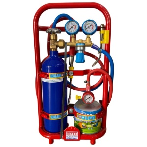 Set complet statie sudura profesionala 2Kg cu butelie reincarcabila de oxigen 5L si Gaz 2Kg
