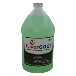Solutie curatare instalatii aer conditionat, metal, cupru, alama non-acida Favorcool SB-910 3.8L Verde