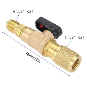 Dimensiuni Adaptor cu Robinet Furtune incarcare /descarcare Freon BC-03