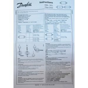 Filtru deshidrator Danfoss DML 164S
