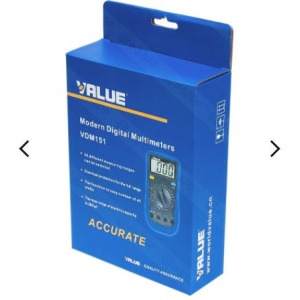Multimetru Digital VALUE - VDM-151
