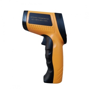 Termometru non-contact cu pirometru si laser, Afisaj LCD, 50-380°C