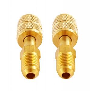Adaptor R410a - 1/4 "SAE M la 5/16" F - pentru aparatele de aer conditionat mini-split si cuple rapide