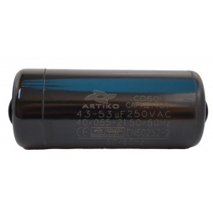 Condensator Pornire Motor, CD60, 43-53uF(MFD) ,250V AC