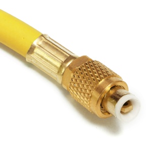 Furtun pentru incarcari - descarcari agenti frigorifici 1/4" SAE, 90 cm GALBEN(yellow) - 1 Buc