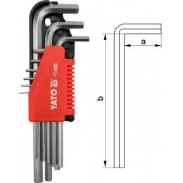 YT-0502 SET CHEI IMBUS 9BUC 2-10MM CR-V