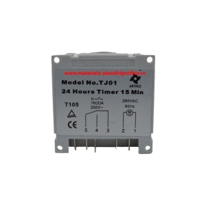 Programator universal mecanic, temporizator NO-FROST, TJ-01 24/h , 250V