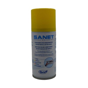Spray dezinfectant si curatare aparate aer conditionat Sanet 150 ml cu aroma de Vanilie