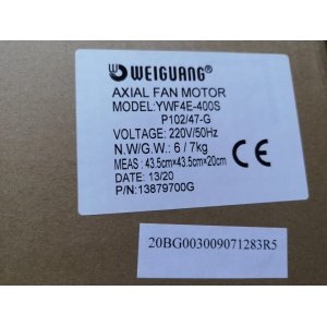 Ventilator axial de aspiratie YWF4E-400S pentru suflante si agregate frigorifice industriale