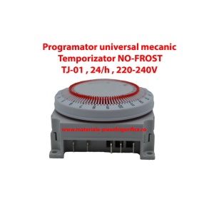 Programator universal mecanic, temporizator NO-FROST, TJ-01 24/h , 220-240V