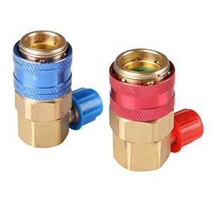 Set Cuple Rapide AC Auto QC-15 pentru Freon R134a