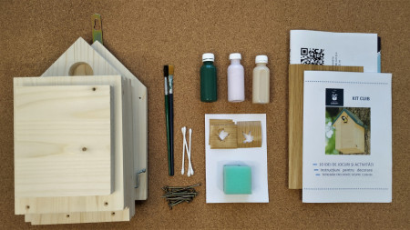 Cutia cu aripi - Kit cuib DIY