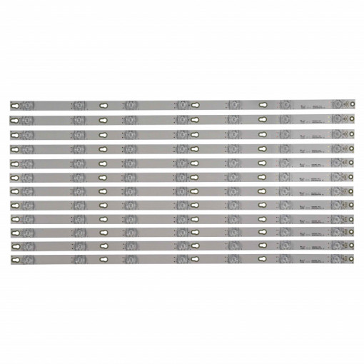 Set barete led tv TCL 65inch TOT-65D2900-12X7-3030 4C-LB6507-YH04J YHF-4C-LB6507-YH01, 12*7led
