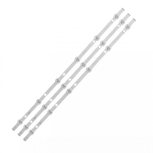 Set barete led tv Toshiba 32 inch 32W2433D, 32W2453RK Core 32'' 6PKG Rev 0.2 3 x 6 led, 3V, 621mm