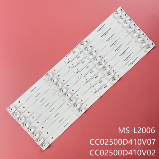 Set barete led LG 50" 50M2PLUS LE8815A MS-L2006 V1 MS-L2327 V1 Baird TI5011DLEDDS 8 x 4 led, 410mm