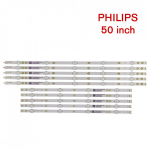 Set barete led Philips 50 inch 50PUS6162, 50PUS6703, 50PUS6753 LB50082 V0_03 V1 LB50086, LB50089 R L 5 barete x 5led+5 barete x 4led