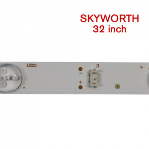 Set barete led SKYWORTH 32 inch 5800-W32001-3P00 Ver00.00 3 barete x 7 leduri