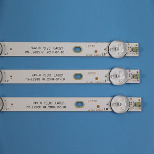 Set barete led tv Vortex 40 inch LEDV-40E19N, MS-L2695 V1, 3*8led, 6v