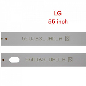 Set barete led LG 55 inch 55UJ630V, 55UJ6300, 55UJ635V 55UJ63_UHD_A (B), 55LJ63_UHD_A (B) 10 barete x 4led