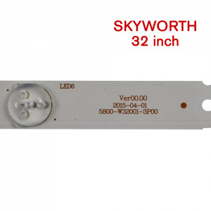 Set barete led SKYWORTH 32 inch 5800-W32001-3P00 Ver00.00 3 barete x 7 leduri