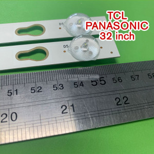 Set barete led TV TCL, Panasonic ,Vortex 32 inch TCL32D05-ZC22AG-16, PANASONIC 32D1200 32HR332M05A7 V2 , 2 barete 5 leduri