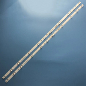 Set barete led TCL THOMSON Tosiba 43 inch GIC43LB32_3030F2.1D_V1.0 4C-LB4311-HR01J, 43D6 2 x 11 led, 6V, 804mm