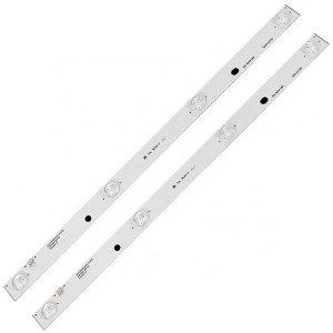 Set barete led TV Akai 24 inch UA24DF2110T2 JS-D-JP2420-041EC 2x4 led, 6V, 416mm