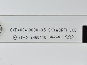 Set barete led tv Skyworth, JVC, CXD400410000-X3, CX400DLEDM, 4x10 led