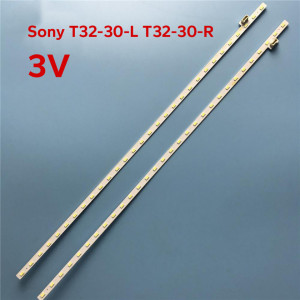 Set barete Sony 32" T32-30-L ; T32-30-R ;KDL-32W700B, KDL-32W705B, 32W650A ; 2 side bar x 30 led; 3V ;348mm