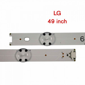 Set barete led LG 49 inch 49UH610T, 49UH610V, 49UH617T, 49UH617V 49LF510V, 49UH6100, 49UH6210, 49UH610A, V16.5 ART3 2706 6916L-2705A, 2706A, 2707A, 2708A 8x4led; L+R